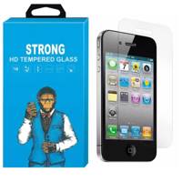 Strong Tempered Glass Screen Protector For Apple Iphone 4/4S محافظ صفحه نمایش شیشه ای تمپرد مدل Strong مناسب برای گوشی اپل آیفون 4/4S