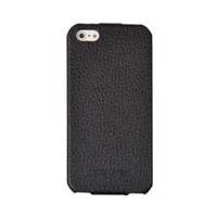 DiscoveryBuy Grade Fashion Rollover Protective Sleeve Case For iPhone 5 Black کاور چرمی دیسکاوری بای برای آیفون 5 رنگ مشکی