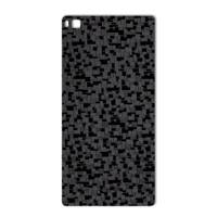 MAHOOT Silicon Texture Sticker for Huawei P8 - برچسب تزئینی ماهوت مدل Silicon Texture مناسب برای گوشی Huawei P8