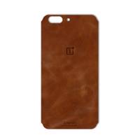 MAHOOT Buffalo Leather Special Sticker for OnePlus 5 برچسب تزئینی ماهوت مدل Buffalo Leather مناسب برای گوشی OnePlus 5