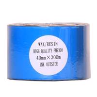 NP Wax Resin 40mm x 300m Label Printer Ribbon ریبون پرینتر لیبل زن NP مدل Wax Resin 40mm x 300m