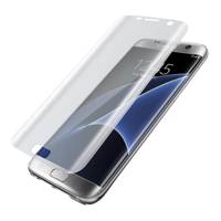 TPU Full Cover Glass Screen Protector Fors7 محافظ صفحه نمایش شفاف مدل TPU Full Cover مناسب برای گوشی موبایل سامسونگ Galaxy S7