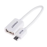 Pisen OTG Data USB To microUSB Cable 0.15m - کابل USB به microUSB پایزن مدل OTG Data به طول 0.15 متر