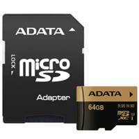 Adata XPG UHS-I U3 Class 10 95MBps microSDXC With SD Adapter - 64GB کارت حافظه microSDXC ای دیتا مدل XPG کلاس 10 استاندارد UHS-I U3 سرعت 95MBps همراه با آداپتور SD ظرفیت 64 گیگابایت
