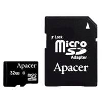 Apacer microSDHC 32GB Class 10 With Adapter - کارت حافظه میکرو اس دی اپیسر 32GB کلاس 10 با آداپتور
