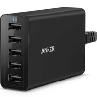 Anker PowerPort 5 40W 5-Port USB Wall Charger شارژر دیواری 5 پورت انکر مدل PowerPort 5 40W