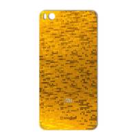 MAHOOT Gold-pixel Special Sticker for Xiaomi Mi 5s برچسب تزئینی ماهوت مدل Gold-pixel Special مناسب برای گوشی Xiaomi Mi 5s