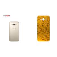 MAHOOT Gold-pixel Special Sticker for Samsung A8 برچسب تزئینی ماهوت مدل Gold-pixel Special مناسب برای گوشی Samsung A8