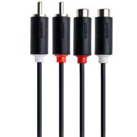 Prolink PB102-0150 2 RCA Plugs To 2 RCA Sockets Cable 1.5m کابل افزایش طول 2 RCA Plugs To 2 RCA Sockets پرولینک مدل PB102-0150 طول 1.5 متر