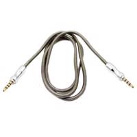 Metal KJ-008 AUX Cable 0.85 M - کابل انتقال صدای 3.5 میلی متری متال مدل فنری کد KJ-008 طول 85 سانتی متر