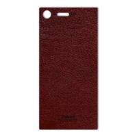 MAHOOT Natural Leather Sticker for Sony Xperia XZ Premium برچسب تزئینی ماهوت مدلNatural Leather مناسب برای گوشی Sony Xperia XZ Premium