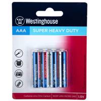 WestinghouseSuper Heavy Duty AAA Battery Pack of 4 - باتری نیم‌قلمی وستینگ هاوس مدل Super Heavy Duty بسته‌ی 4 عددی