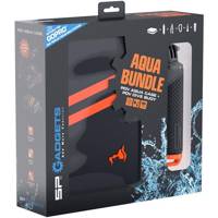 Sp Gadget Aqua Bundle POV AQUA CASE+POV DIVE BUOY - مجموعه مونوپاد و کیس Sp-Gadget مدل آکوا باندل به همراه کیس مخصوص دوربین های گوپرو و پایه پاو دایو بوی