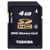 Toshiba SDHC Card 4GB کارت حافظه SD Card توشیبا 4GB