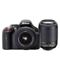 Nikon D5200 With 18-55 mm VRII And 55-200 mm VRII Digital Camera - دوربین دیجیتال نیکون مدل D5200 به همراه لنز 55-18 و 200-55 میلی متر