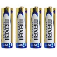 Maxell Alkaline AA Battery Pack Of 4 - باتری قلمی مکسل مدل Alkaline بسته 4 عددی