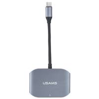 Usams US-SJ145 USB-C to HDMI/USB 3.0/USB 2.0 Adapter - مبدل USB-C به HDMI/USB 3.0/USB 2.0 یوسمز مدل US-SJ145