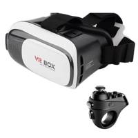 VR Box 2 Virtual Reality Headset with R1 Gamepad هدست واقعیت مجازی وی آر باکس مدل VR Box 2 همراه با گیم پد R1