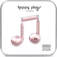 Happy Plugs Earbud Plus Pink Gold Headphones - هدفون هپی پلاگز مدل Earbud Plus Pink Gold
