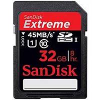 SanDisk SDHC Extreme 300X - 32GB کارت حافظه ی SDHC سن دیسک Extreme 300X با ظرفیت 32 گیگابایت