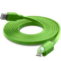 Naztech LED USB To microUSB Cable 1.8m - کابل تبدیل USB به microUSB نزتک مدل LED به طول 1.8 متر