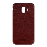 MAHOOT Natural Leather Sticker for Samsung J2 Pro 2018 برچسب تزئینی ماهوت مدلNatural Leather مناسب برای گوشی Samsung J2 Pro 2018