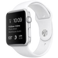 Apple Watch 42mm Silver Aluminum Case with Sport Band - ساعت مچی هوشمند اپل واچ مدل 42mm Silver Aluminum Case with Sport Band