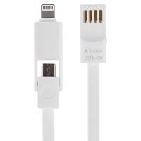 Arun B10M6 USB To Lightning And microUSB Cable 1m کابل تبدیل USB به لایتنینگ و microUSB آران طول 1 متر