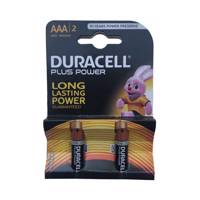 Duracell Plus Power AAA Battery Pack Of 2 باتری نیم قلمی دوراسل مدل Plus Power بسته 2 عددی