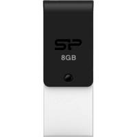 Silicon Power X21 OTG Flash Memory - 8GB فلش مموری OTG سیلیکون پاور مدل X21 ظرفیت 8 گیگابایت