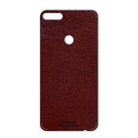 MAHOOT Natural Leather Sticker for Huawei Y7 Prime 2018 برچسب تزئینی ماهوت مدلNatural Leather مناسب برای گوشی Huawei Y7 Prime 2018