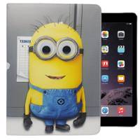 Minions Book Cover For iPad Air 1/2 کیف کلاسوری مدل minion مناسب برای تبلت 2/iPad Air 1