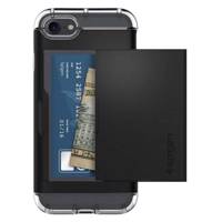 Spigen Crystal Wallet Cover For Apple iPhone 7 کاور اسپیگن مدل Crystal Wallet مناسب برای گوشی موبایل آیفون 7