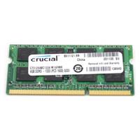 Crucial DDR3 PC3 10600s MHz 1333 RAM - 4GB رم لپ تاپ کروشیال مدل 1333 DDR3 PC3 10600s MHz ظرفیت 4گیگابایت