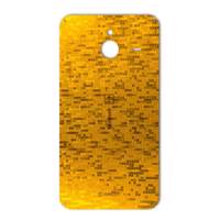 MAHOOT Gold-pixel Special Sticker for Microsoft Lumia 640 XL - برچسب تزئینی ماهوت مدل Gold-pixel Special مناسب برای گوشی Microsoft Lumia 640 XL