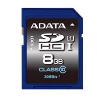 Adata SDHC Class 10 UHS-I Premier - 8GB کارت حافظه ی ای دیتا SDHC کلاس 10 - UHS-I Premier با ظرفیت 8 گیگابایت