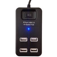 P-1601 4 Ports USB 2.0 Hub هاب USB 2.0 چهار پورت مدل P-1601