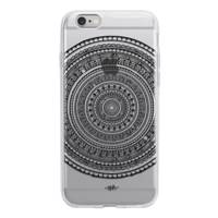 Black Mandala Case Cover For iPhone 6 plus / 6s plus کاور ژله ای وینا مدل Black Mandala مناسب برای گوشی موبایل آیفون6plus و 6s plus