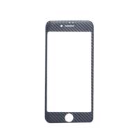 Glass iphone carbon Apple 4D Glass Screen Protector Tempered glass carbon For iPhone 8 plus محافظ صفحه نمایش کربن شیشه ای گلس ایفون اپل فولTempered full glass carbon مدل 4D برای آیفون8 پلاس
