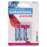 Grundig Alkaline AAA 950mAh - باتری نیم قلمی گراندیگ Alkaline AAA 950mAh