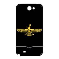 MAHOOT Farvahar Design Sticker for Samsung Note 2 برچسب تزئینی ماهوت مدل Farvahar Design مناسب برای گوشی Samsung Note 2