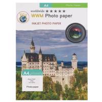 WorldWide Photo Paper 200G A4 Pack Of 100 کاغذ عکس دابلیو دابلیو ام مدل 200G سایز A4 بسته 100 برگی